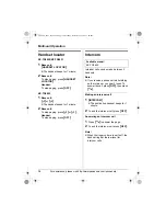 Preview for 34 page of Panasonic TG2620W Operating Instructions Manual