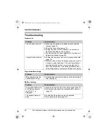 Preview for 40 page of Panasonic TG2620W Operating Instructions Manual