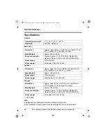 Preview for 46 page of Panasonic TG2620W Operating Instructions Manual