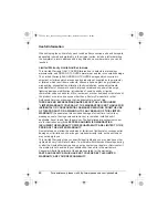 Preview for 48 page of Panasonic TG2620W Operating Instructions Manual