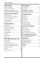 Preview for 2 page of Panasonic TGB810S Operating Instructions Manual