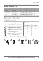 Preview for 3 page of Panasonic TGB810S Operating Instructions Manual