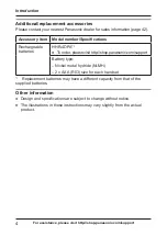 Preview for 4 page of Panasonic TGB810S Operating Instructions Manual