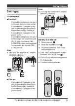 Preview for 11 page of Panasonic TGB810S Operating Instructions Manual