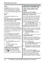 Preview for 18 page of Panasonic TGB810S Operating Instructions Manual