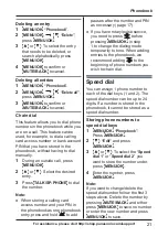 Preview for 21 page of Panasonic TGB810S Operating Instructions Manual