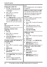 Preview for 24 page of Panasonic TGB810S Operating Instructions Manual