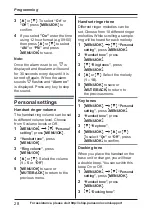 Preview for 28 page of Panasonic TGB810S Operating Instructions Manual