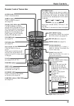 Предварительный просмотр 19 страницы Panasonic TH-103PB1E Operating Instructions Manual