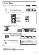 Предварительный просмотр 21 страницы Panasonic TH-103PB1E Operating Instructions Manual