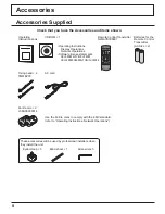 Preview for 8 page of Panasonic TH-103PB1U Operating Instructions Manual