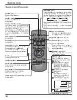 Preview for 20 page of Panasonic TH-103PB1U Operating Instructions Manual