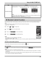 Preview for 47 page of Panasonic TH-103PB1W Operating Instructions Display Operations