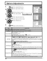 Preview for 54 page of Panasonic TH-103PB1W Operating Instructions Display Operations