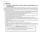 Preview for 4 page of Panasonic TH-103PF10EK Service Manual