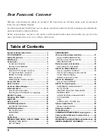 Preview for 4 page of Panasonic TH-103PF10UK - 103" Plasma Panel Operating Instructions Manual