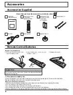 Preview for 8 page of Panasonic TH-103PF10UK - 103" Plasma Panel Operating Instructions Manual