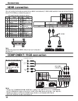 Preview for 12 page of Panasonic TH-103PF10UK - 103" Plasma Panel Operating Instructions Manual