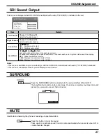 Preview for 27 page of Panasonic TH-103PF10UK - 103" Plasma Panel Operating Instructions Manual