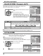 Preview for 42 page of Panasonic TH-103PF10UK - 103" Plasma Panel Operating Instructions Manual