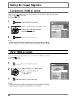 Предварительный просмотр 46 страницы Panasonic TH-103PF12E Operating Instructions Manual