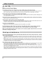 Preview for 6 page of Panasonic TH-103PF12T Operating Instructions Manual