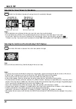 Предварительный просмотр 20 страницы Panasonic TH-103PF12T Operating Instructions Manual