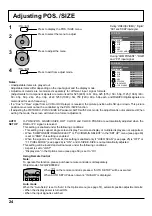 Preview for 24 page of Panasonic TH-103PF12T Operating Instructions Manual