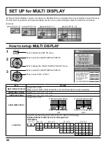 Preview for 44 page of Panasonic TH-103PF12T Operating Instructions Manual