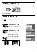 Предварительный просмотр 47 страницы Panasonic TH-103PF12T Operating Instructions Manual