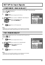 Preview for 49 page of Panasonic TH-103PF12T Operating Instructions Manual