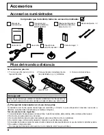 Preview for 8 page of Panasonic TH-103PF12U Manual De Instrucciones