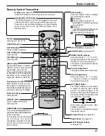 Предварительный просмотр 17 страницы Panasonic TH-103PF12U Operating Instructions Manual