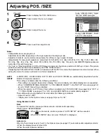 Предварительный просмотр 25 страницы Panasonic TH-103PF12U Operating Instructions Manual