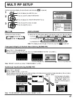 Предварительный просмотр 47 страницы Panasonic TH-103PF12U Operating Instructions Manual