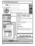 Preview for 24 page of Panasonic TH-103PF9UK - 103" Plasma Panel Operating Instructions Manual