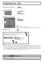 Предварительный просмотр 29 страницы Panasonic TH-103VX200C Operating Instructions Manual