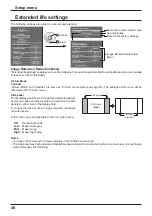 Предварительный просмотр 52 страницы Panasonic TH-103VX200C Operating Instructions Manual