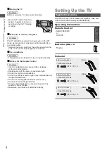 Preview for 4 page of Panasonic TH-22H400Z Operating Instructions Manual