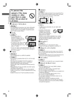 Предварительный просмотр 4 страницы Panasonic TH-24L400H Operating Instructions Manual