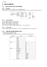 Preview for 8 page of Panasonic TH-32A410R Service Manual