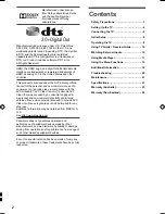 Preview for 2 page of Panasonic TH-32C400A Operating Instructions Manual