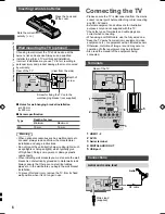 Предварительный просмотр 6 страницы Panasonic TH-32C400A Operating Instructions Manual