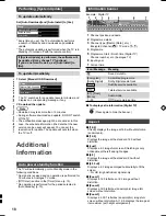 Preview for 18 page of Panasonic TH-32C400A Operating Instructions Manual