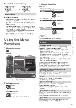 Preview for 13 page of Panasonic TH-32D400Z Operating Instructions Manual