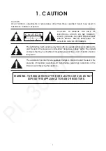 Preview for 2 page of Panasonic TH-32E330M Service Manual