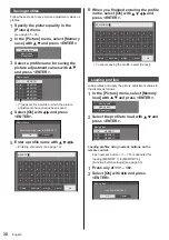 Предварительный просмотр 38 страницы Panasonic th-32ef1e Operating Instructions Manual