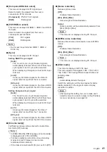 Предварительный просмотр 41 страницы Panasonic th-32ef1e Operating Instructions Manual