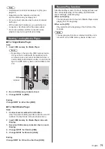 Предварительный просмотр 75 страницы Panasonic th-32ef1e Operating Instructions Manual