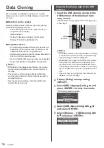 Предварительный просмотр 76 страницы Panasonic th-32ef1e Operating Instructions Manual